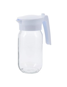Jarra de cristal con tapa 1 litros