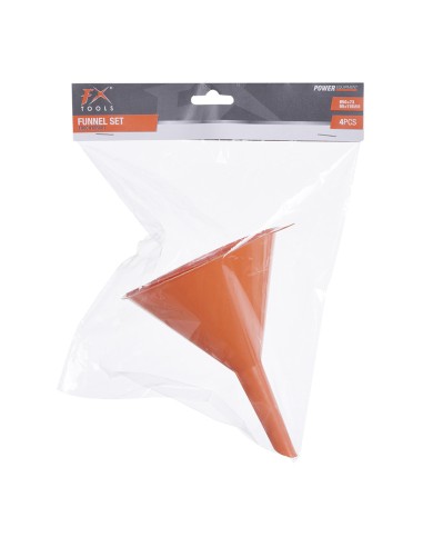 Set 4 embudos color naranja medidas:...