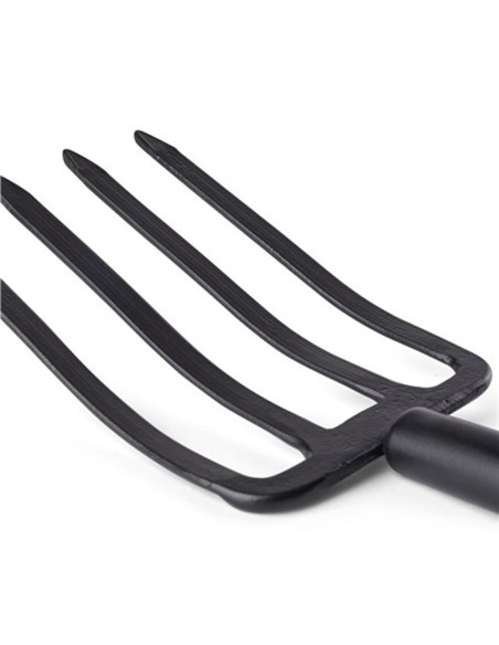 Horca para jardin. mango de madera y acero de carbono 114cm grown