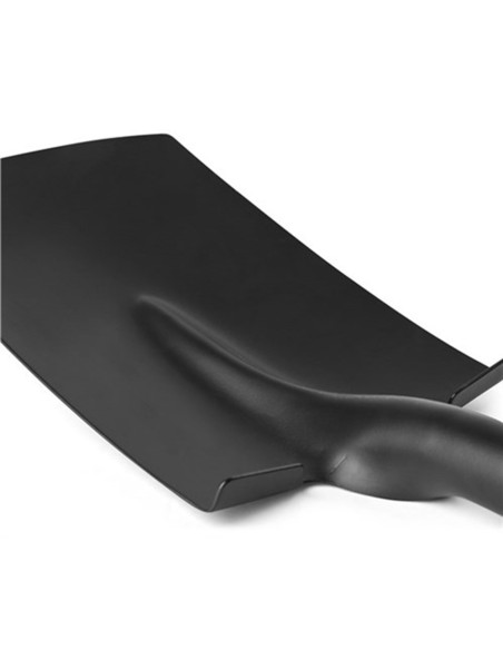 Pala plana para jardin. mango de madera y acero de carbono 114cm grown