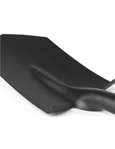 Pala con punta para jardin. mango de madera y acero de carbono 114cm grown 2