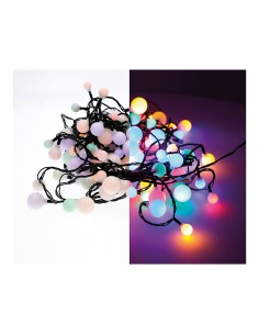 Guirnalda "cherry" led luces de tres medidas 14m 120 leds multicolor exterior 2