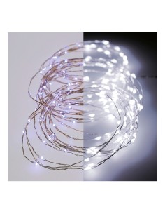 Guirnalda micro led parpadeante 14m 180 leds luz fria 2