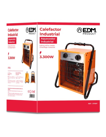 Calefactor industrial "industry series" - 3300w - edm
