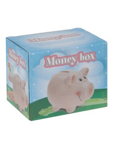 Hucha cerdito rosa 115 x 91 x 91mm 2