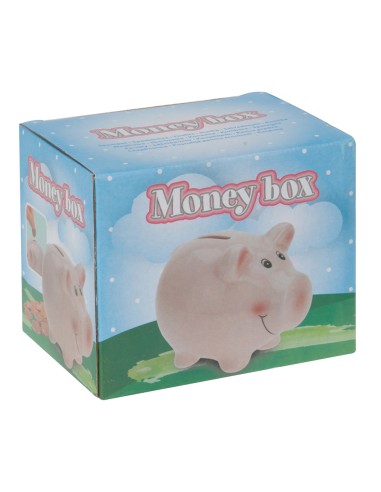 Hucha cerdito rosa 115 x 91 x 91mm