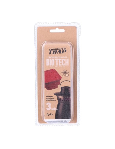 Recambio mosquito "bio tech" válido para modelo mt8 y mt812v, 3 uds