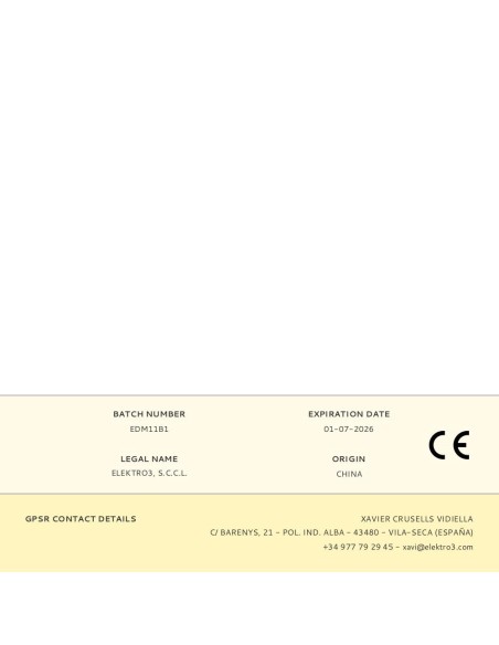 Mata insectos electrico 7w 100m² edm