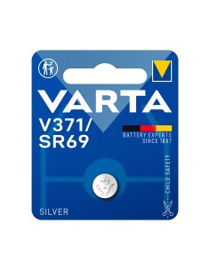 Micro pila de boton silver sr69 - v371 1,55v (blister 1 unid.) ø9,5x2,05mm