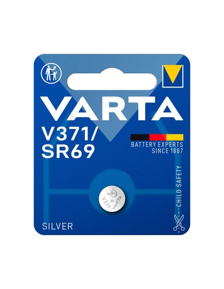 Micro pila de boton silver sr69 - v371 1,55v (blister 1 unid.) ø9,5x2,05mm