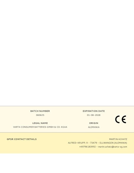 Micro pila de boton silver sr69 - v371 1,55v (blister 1 unid.) ø9,5x2,05mm