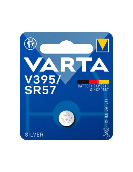 Micro pila de boton silver sr57 - v395 1,55v (blister 1 unid.) ø9,5x2,73mm