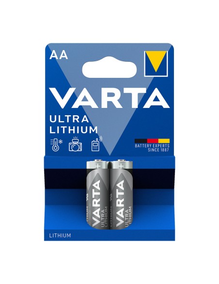 Pila ultra lithium aa - lr06 (blister 2 uds) ø14,5 x 50,5 mm