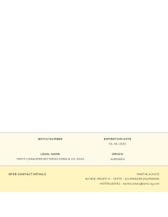 Pila ultra lithium aa - lr06 (blister 2 uds) ø14,5 x 50,5 mm 2