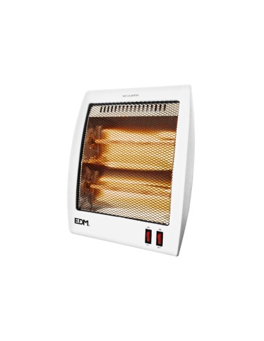 Estufa de cuarzo - modelo plano - anti-vuelco - 400-800w edm