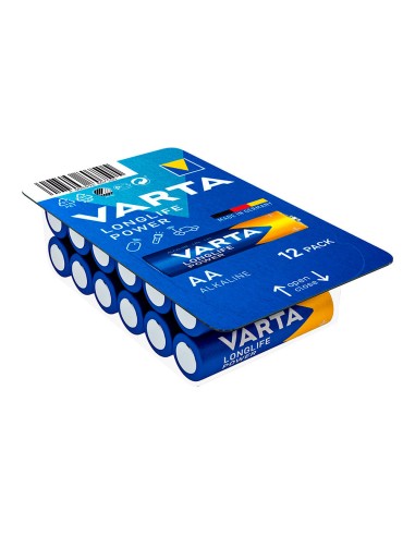 Pila alkalina longlife power aa - lr06 caja 12 uds ø14,5 x 50,5 mm