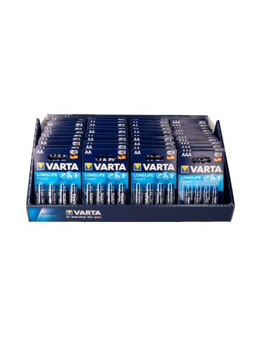 Expositor de carton de sobremesa varta he 30...