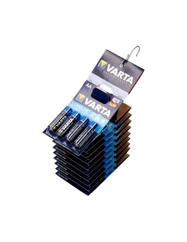 Pila alkalina longlife power aa - lr06 2 tiras...