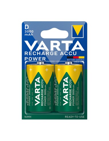 Pila recargable accu power d - hr20 3000 ma (blister 2 uds) ø34,2 x 61,5 mm