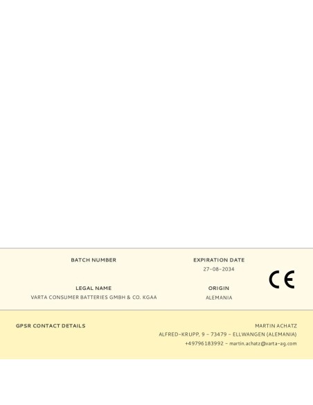 Pila recargable accu power c - hr14 3000 ma (blister 2 uds) ø26,2 x 50 mm