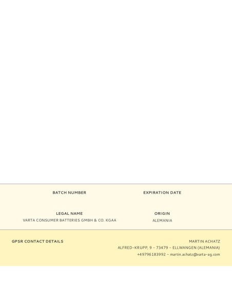 Pila recargable accu power 9 v - 7hr9v 200 ma (blister 1 unid.) 26,5 x 17,5 x 48,5 mm