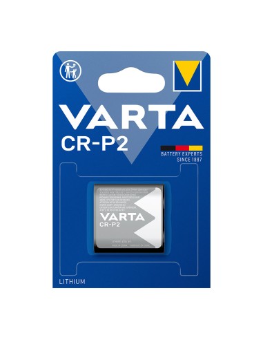 Pila lithium cr-p2 - 6 v (blister 1 unid.) 34,5 x 19,5 x 35 mm