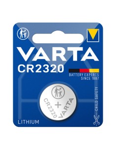 Micro pila de boton lithium cr2320 3v (blister 1 unid.) ø23x2,0mm