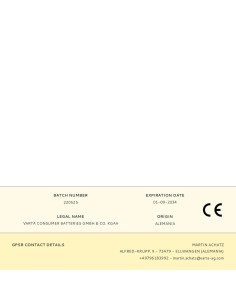 Micro pila de boton lithium cr1220 3v (blister 1 unid.) ø12,5x2,0mm 2