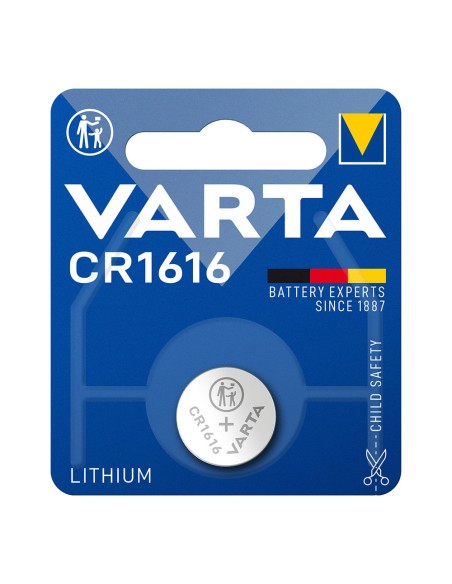 Micro pila de boton lithium cr1616 3v (blister 1 unid.) ø16x1,6mm