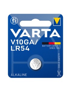Micro pila de boton alkaline lr54 - v10ga 1,5v (blister 1 unid.) ø11,6x3,0mm