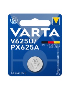Micro pila de boton alkaline v625u (px625u/lr9) 1,5v (blister 1 unid.) ø16,0x6,2mm