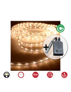 Kit flexiled multifuncion blanco calido 12 m