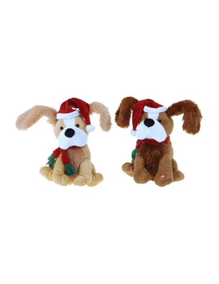 Muñeco perro con movimiento y sonido 18,5x28x25cm modelos surtidos