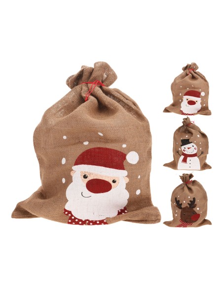 Saco decorativo yute 70cm modelos surtidos 50x0,5x70cm