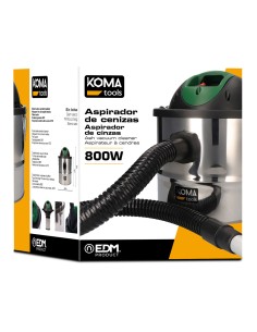 Aspiradora de cenizas 800w ø25x30cm koma tools 2