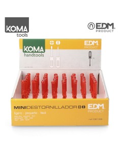 Expositor 48 mini destornilladores 85 mm 2