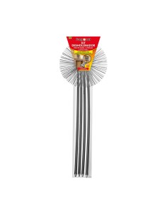 Kit deshollinador de acero ø250mm - fuegonet masso