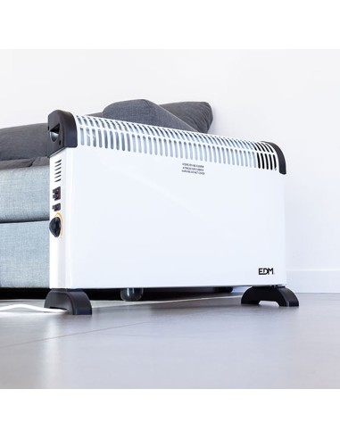 Convector de aire - modelo turbo - 2000w - edm