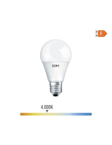 Bombilla standard led e27 15 w 1521 lm 4000 k luz dia ø6 x 11 cm