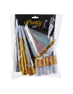 Pack bolsa cotillon fin de año para 6 personas