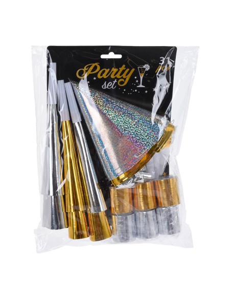 Pack bolsa cotillon fin de año para 6 personas