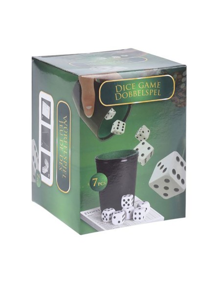 Vaso (cubilete) para juego de dados