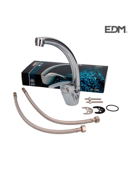 Grifo monomando de cocina caño alto serie saona