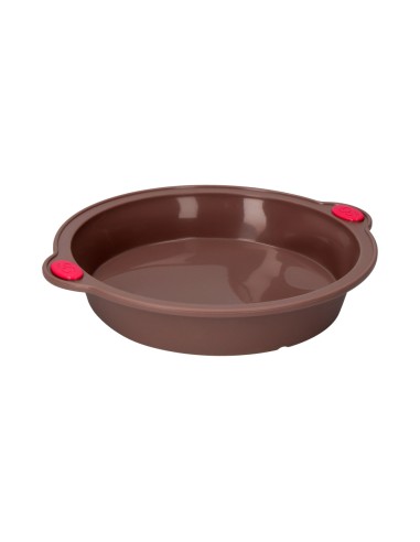 Molde redondo reforzado de silicona premium ø24 cm