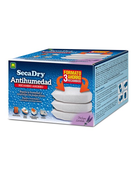 Recambio secadry antihumedad tableta 3 unid x 450 g