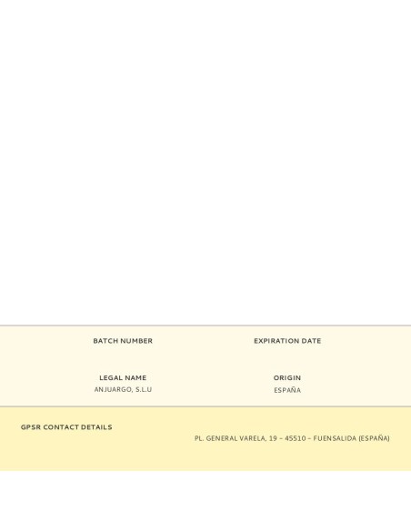 Contera redonda para interior ø30mm blanca