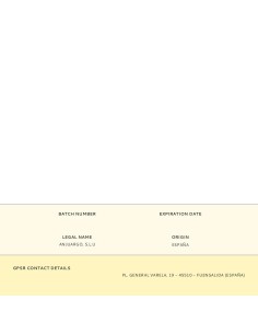 Contera interior rectangular con aleta 30x20mm negra 2