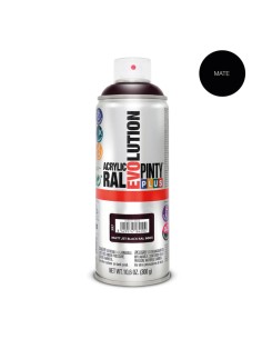 Pintura en spray pintyplus evolution 520 cc ral 9005 negro intenso mate