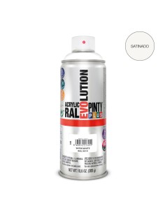 Pintura en spray pintyplus evolution 520 cc ral 9010 blanco puro satinado
