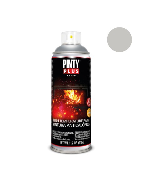 Pintura en spray pintyplus tech 520cc anticalórica plata a150
